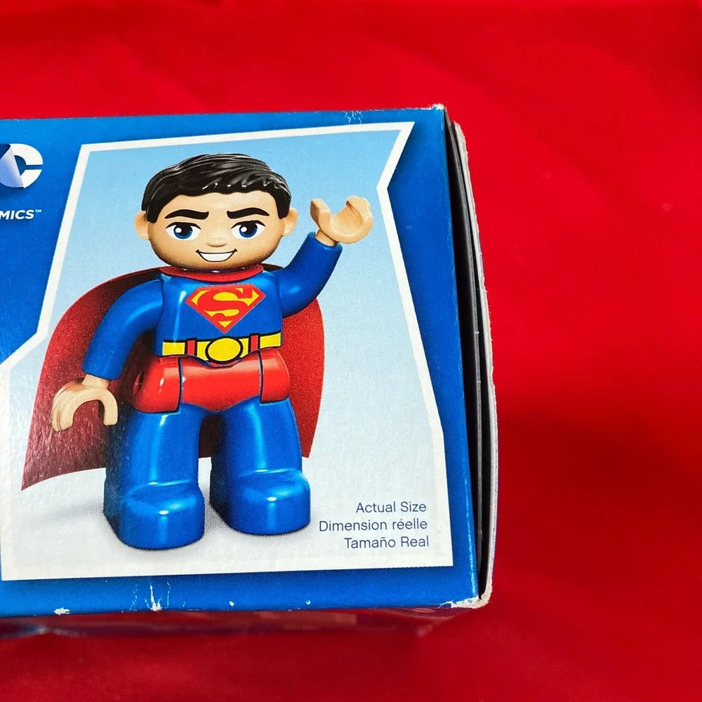 LEGO 10543 Duplo Superman Rescue Building Toy Set DC Comics Heroes 2014 Good